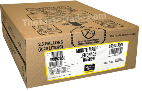 Minute Maid Lemonade (2.5 Gallon Soda Syrup BiB)