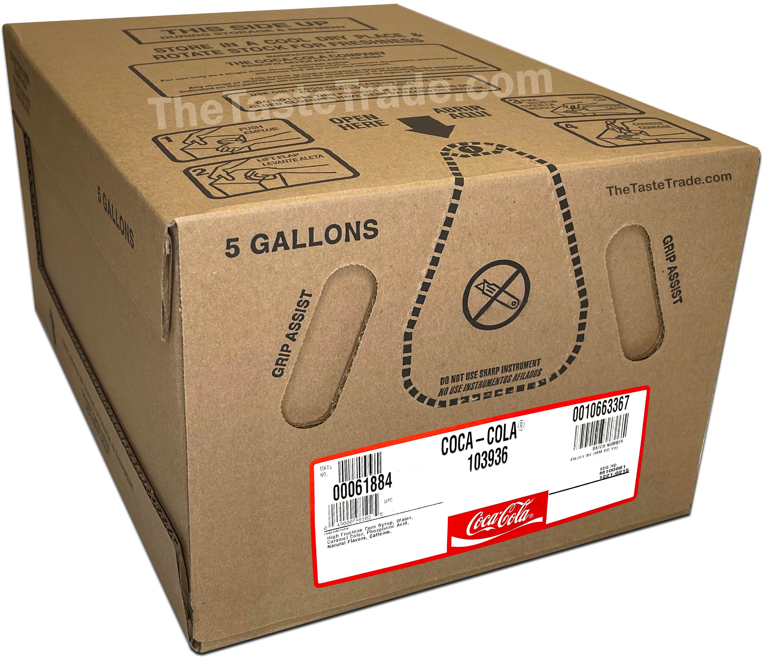 Pepsi™ Cola Beverage / Soda Syrup 3 Gallon Bag in Box