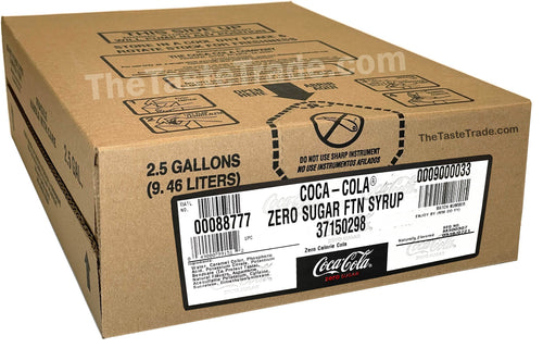 Coke Zero Sugar (2.5 Gallon Soda Syrup BiB)
