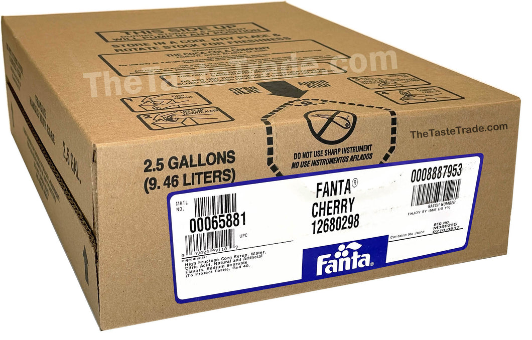 Fanta Cherry (2.5 Gallon Soda Syrup BiB)