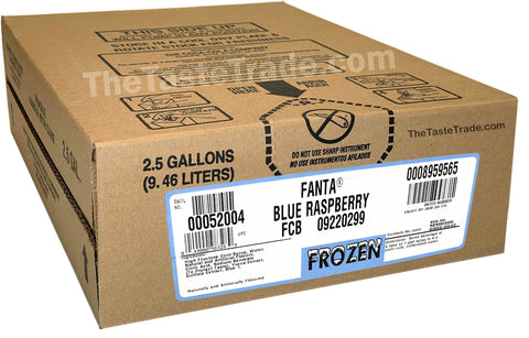Fanta Blue Raspberry FCB (2.5 Gallon Frozen Soda Syrup BiB)