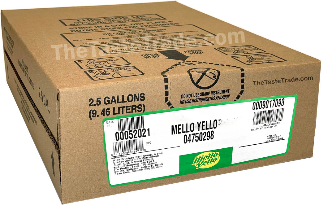 Mello Yello (2.5 Gallon Soda Syrup BiB)