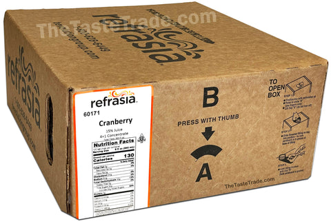 Refrasia Cranberry Juice (1.5 Gallon Juice Concentrate BiB)