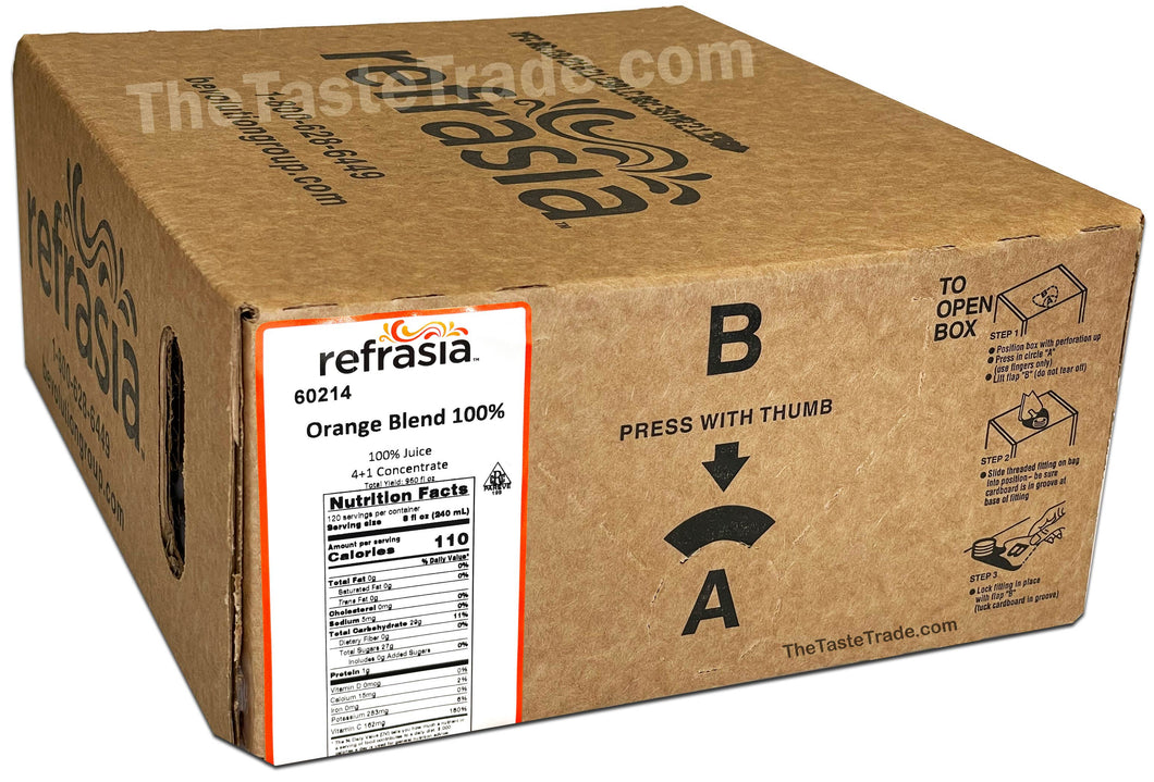 Refrasia Orange Juice Blend (1.5 Gallon Juice Concentrate BiB)